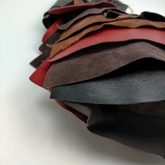 YVES SAINT LAURENT - Chevre Ruffle Saint Tropez Multicolor Leather Shoulder Bag - Picture 6 of 10